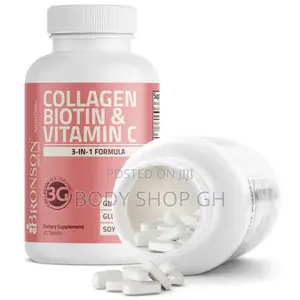 Bronson Collagen With Biotin Vitamin C - For Hair, Skin Nails