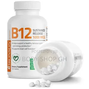 Bronson Vitamin B12 1000 MCG Sustained Release Premium Tablets