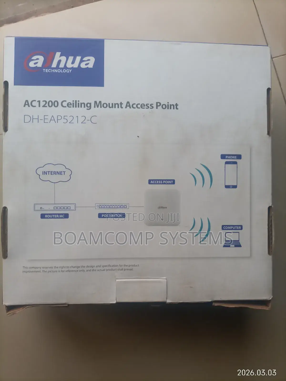 Wireless Access Point | Ceiling/Wall Mount