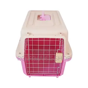 Large Dog Cat Carrier Box Puppy Portable Pet Transporter Cage Crate