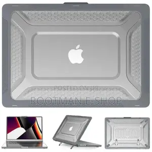 Honeycomb Kickstand Tpu Bumper Hard Shell Cover for Macbook Pro