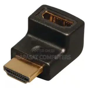 Hdmi Male To Hdmi Female 90 Degrees Right Angled Adapter