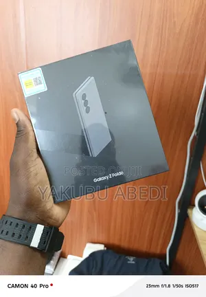 New Samsung Galaxy Z Fold6 1 TB Black