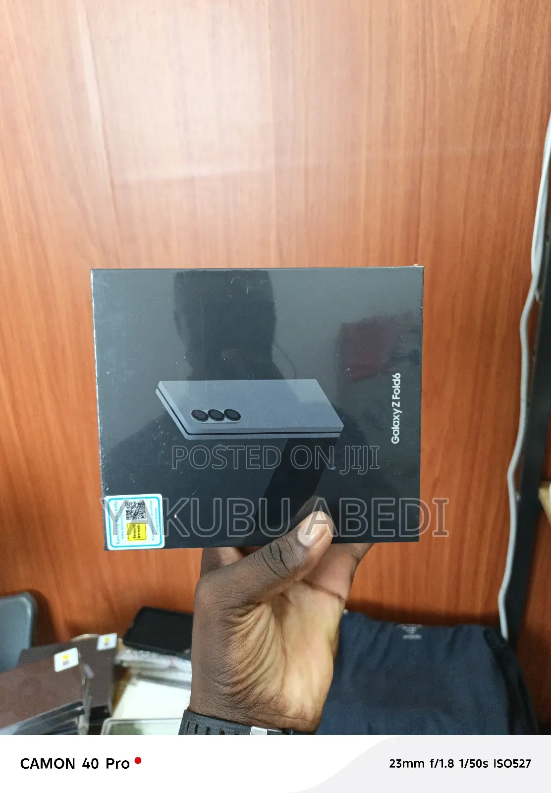 New Samsung Galaxy Z Fold6 1 TB Black