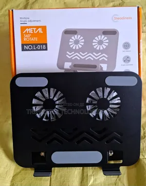 Rotation Laptop Stand Metal + Fan