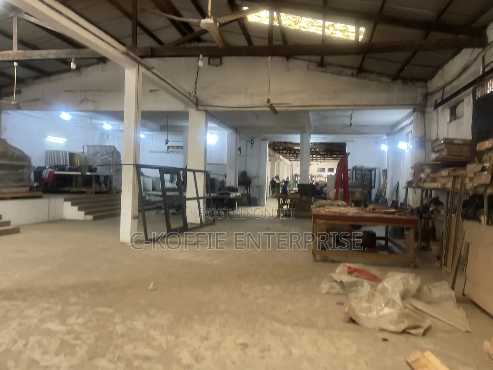 600sqm Warehouse at Accra Central for Rent