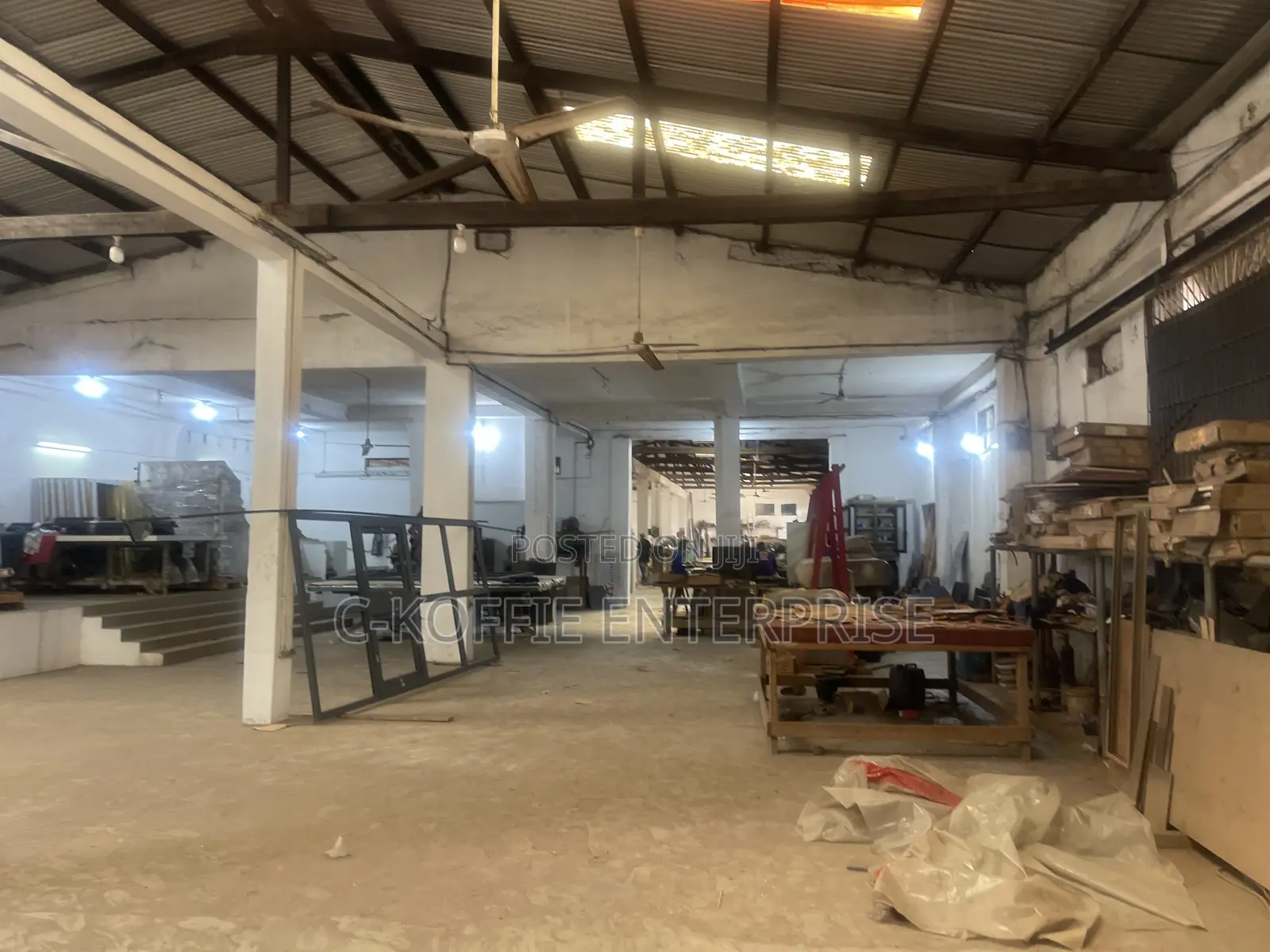 600sqm Warehouse at Accra Central for Rent
