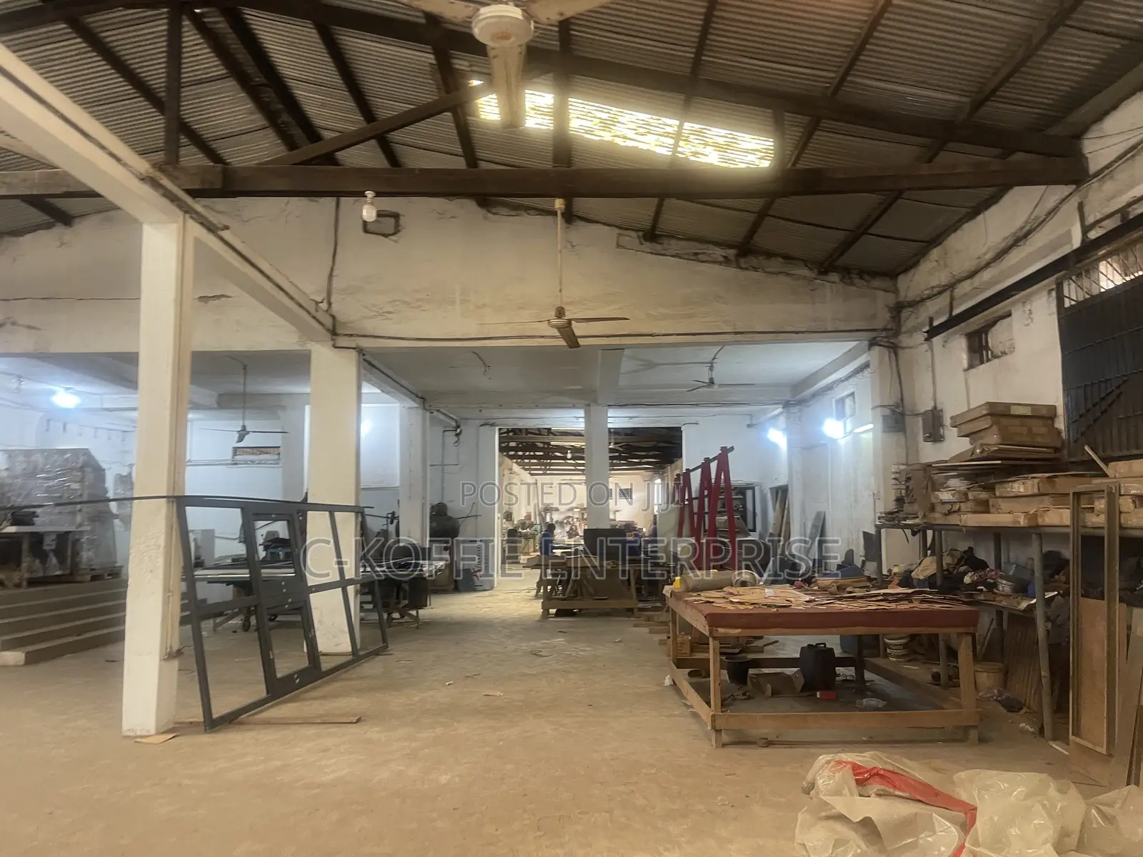 600sqm Warehouse at Accra Central for Rent