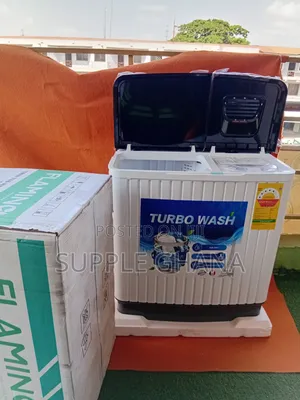 Flamino 8kg Twin Tub Modern Laundry Machine