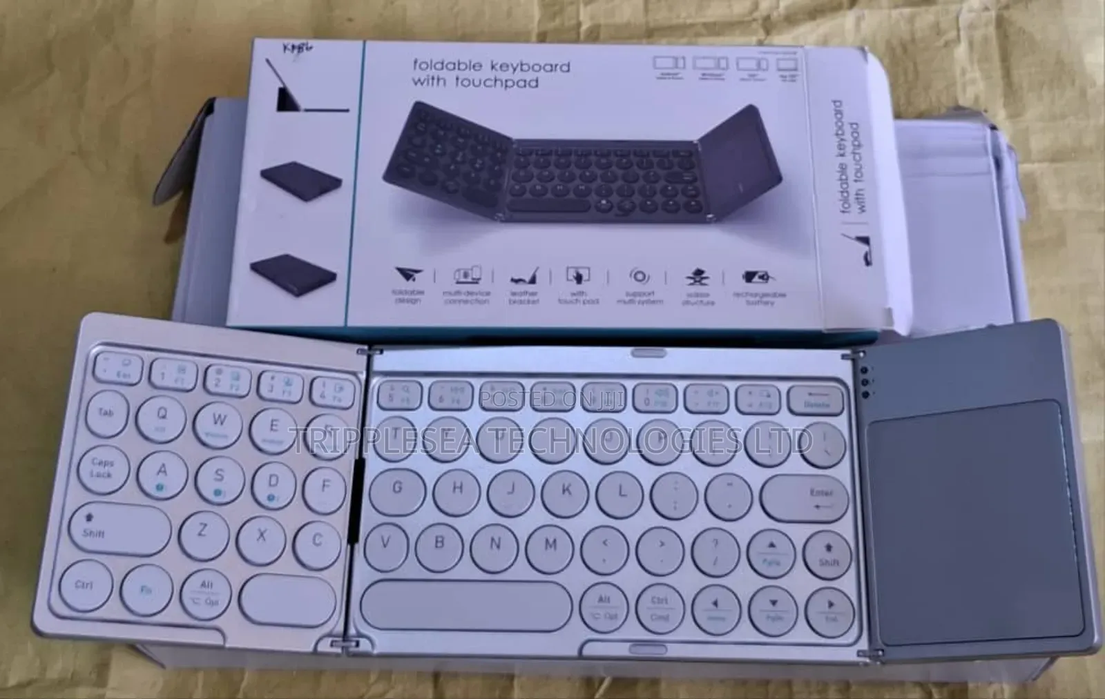 Foldable Bluetooth Keyboard Kf86