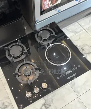 Order Premium Kenwood 60cm Tempered Glass 3 Gas + 1 Electric Hob 