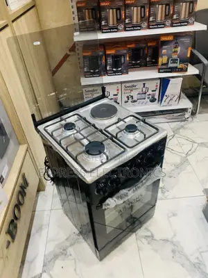 Brand New Gas Electric Cooker Built in 3-1 Stove Oven Rotisserie