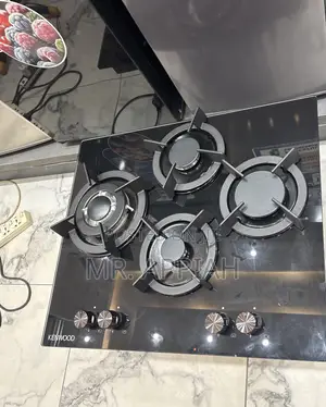 Lovely Kenwood 60cm Tempered Glass 4 Gas Hob(Black) 