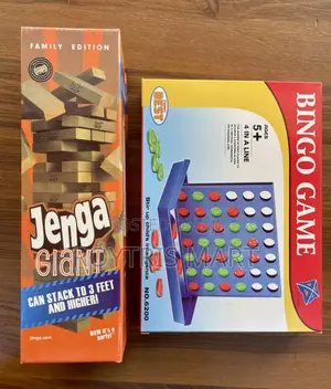 Jenga + Connect 4 Game
