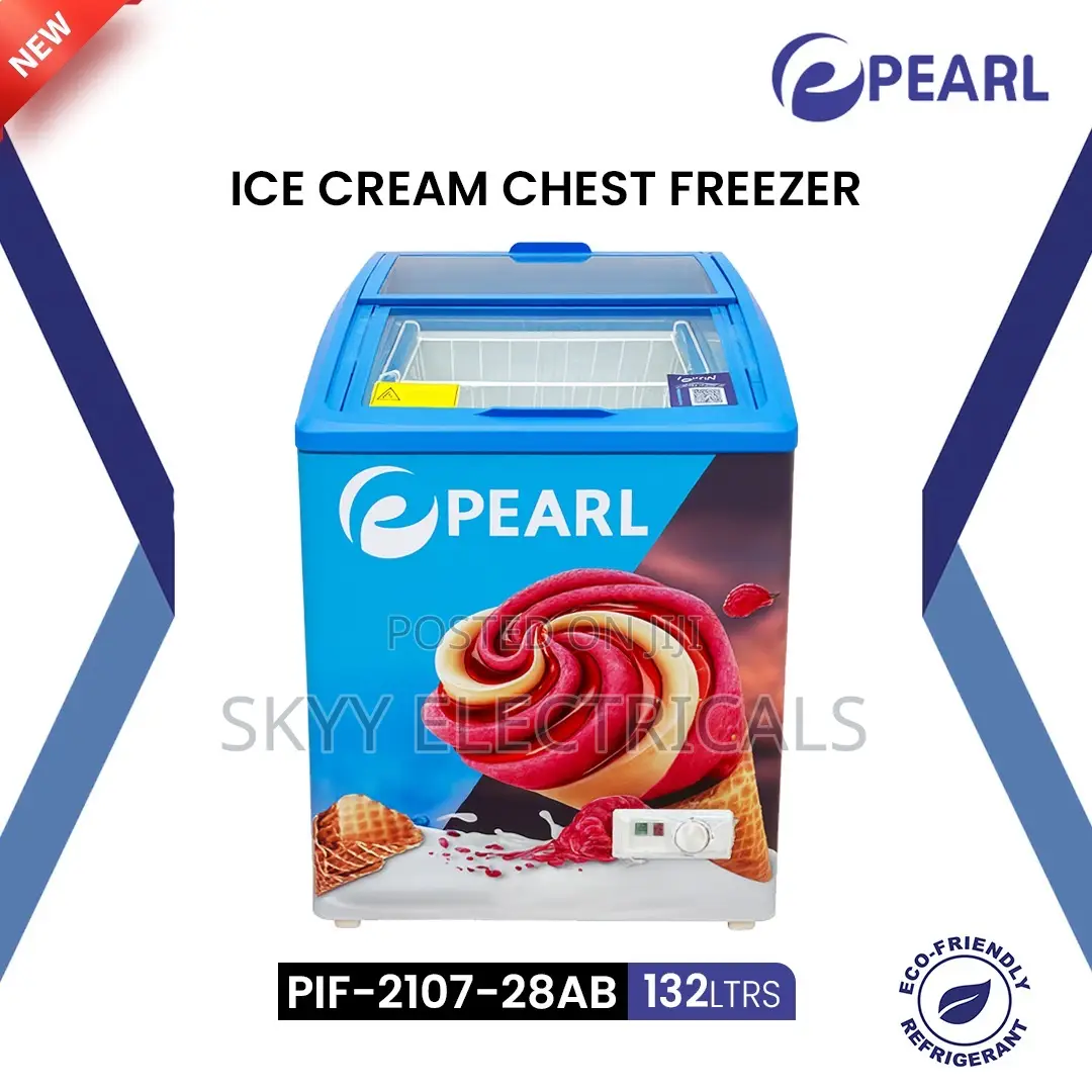 Pearl(Pif 2107-28ab) 132 Liters Display Fridge Band New