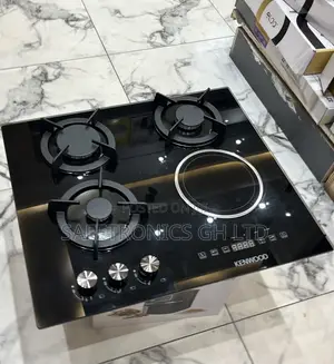 Order Fast Kenwood 3 Gas 1 Electric Black 60cm Cooker