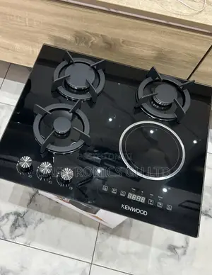 Shop Unique Black Kenwood 60cm 3 Gas 1 Electric Cooker
