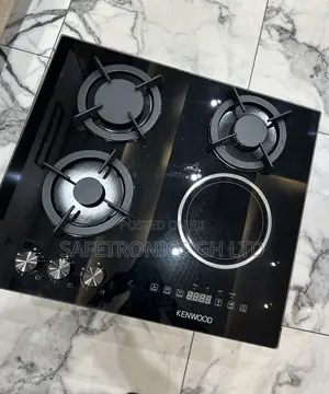 Super Fast New Black 60cm Kenwood 3 Gas 1 Electric Cooker