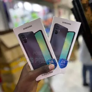New Samsung Galaxy A06 128 GB Black