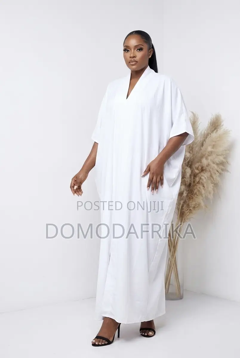 White Boubou Dress