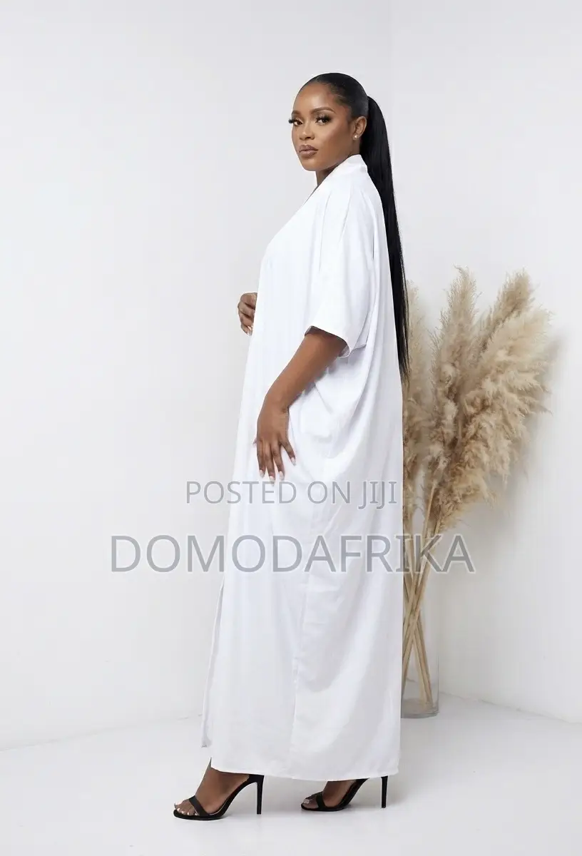 White Boubou Dress