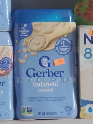Gerber Oatmeal for 4moths