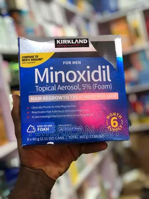 Kirkland Signature Minoxidil Topical Aerosol, 5% (Foam)