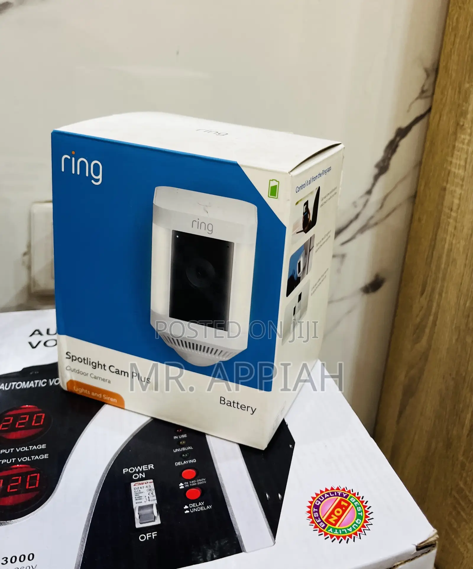 Original Unique Ring Sportlight Security Camera 