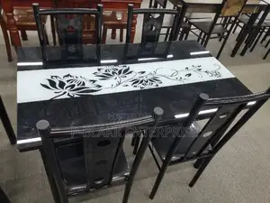 Glass Dining Table With 4 Chairs