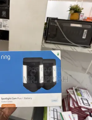 Order Authentic Ring Sportlight Security Camera,Double(Black/White)