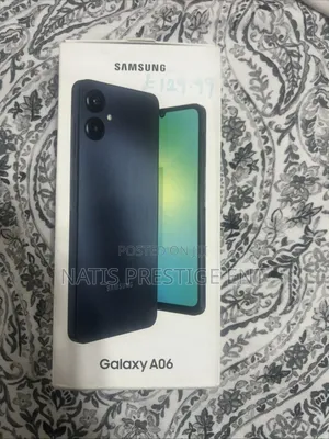 New Samsung Galaxy A06 128 GB Black