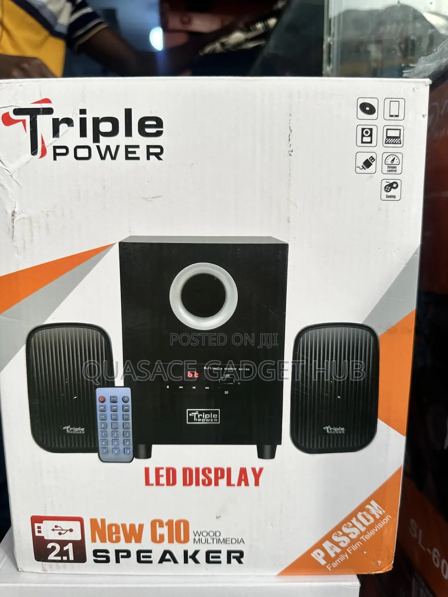 Triple Power Bluetooth Speaker