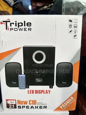 Triple Power Bluetooth Speaker