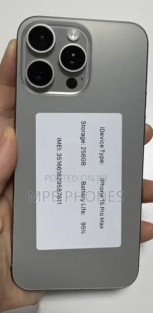 Apple iPhone 15 Pro Max 256 GB Gray