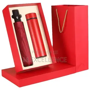 Vacuum Flask Plus Umbrella Gift Set