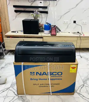 Choose Durable Nasco 1.5hp Non Inverter Ac(Black)