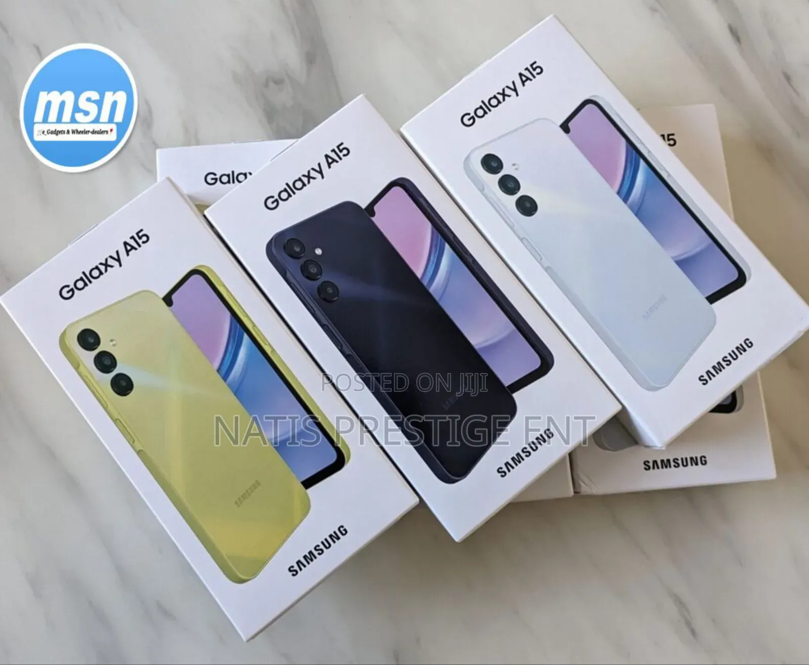 New Samsung Galaxy A15 5G 128 GB White