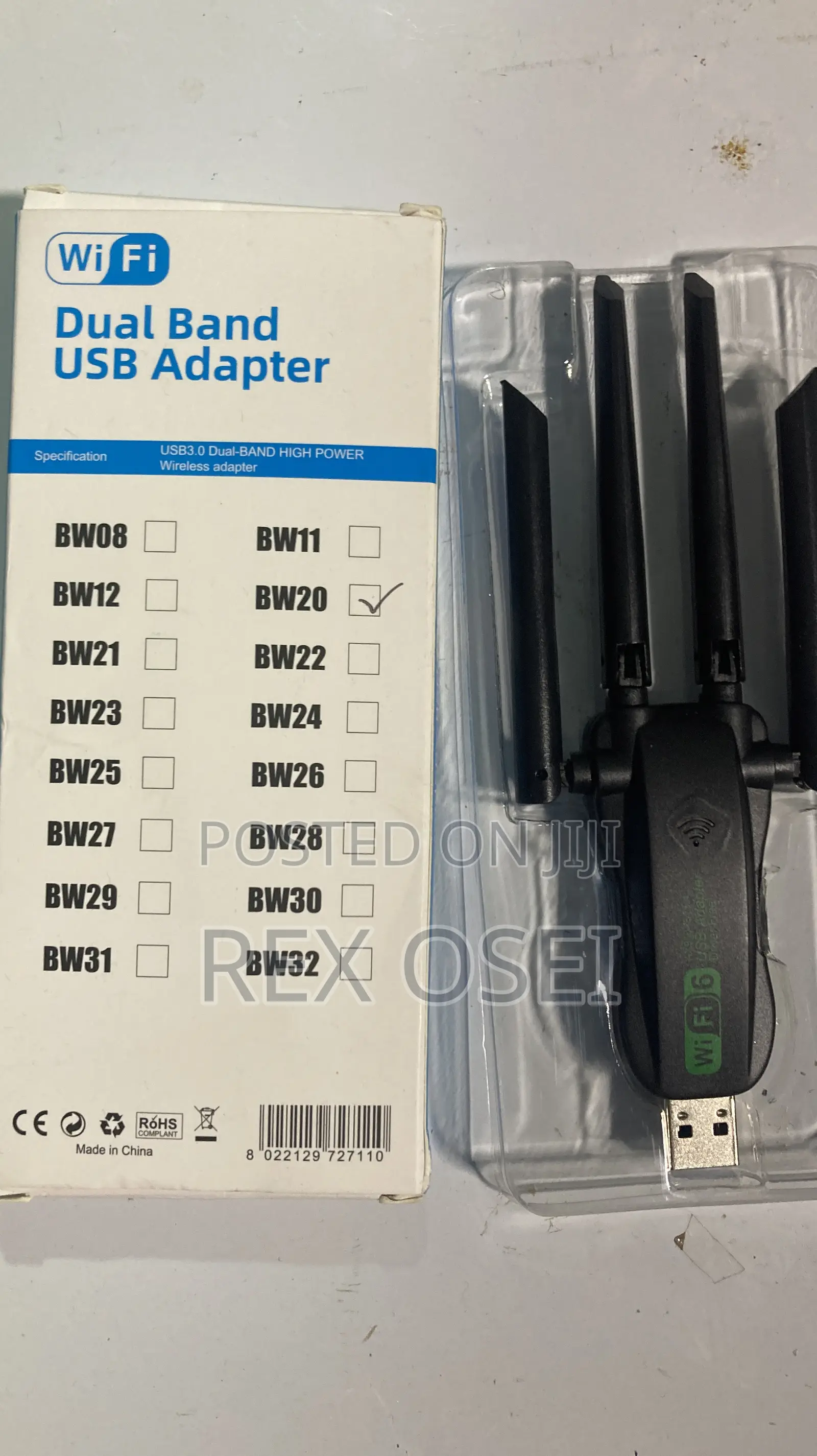 Computer Usb Wi-Fi Adapter With Bluetooth