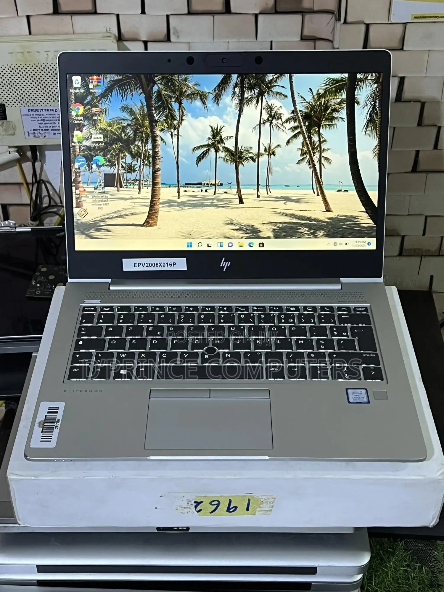 Laptop HP EliteBook 830 G6 8GB Intel Core i5 SSD 256GB