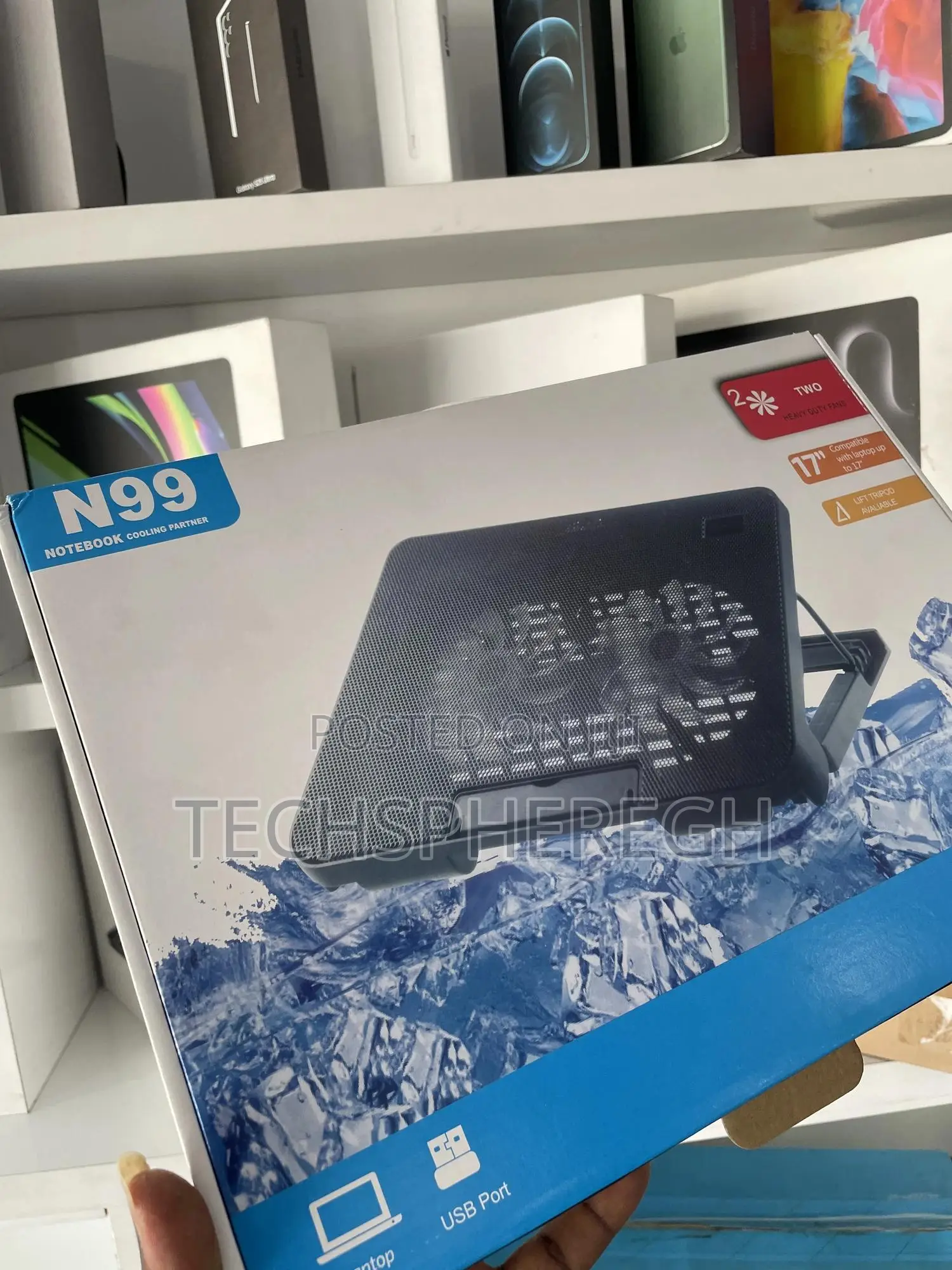 N99 Notebook Laptop Stand Cooling Partner