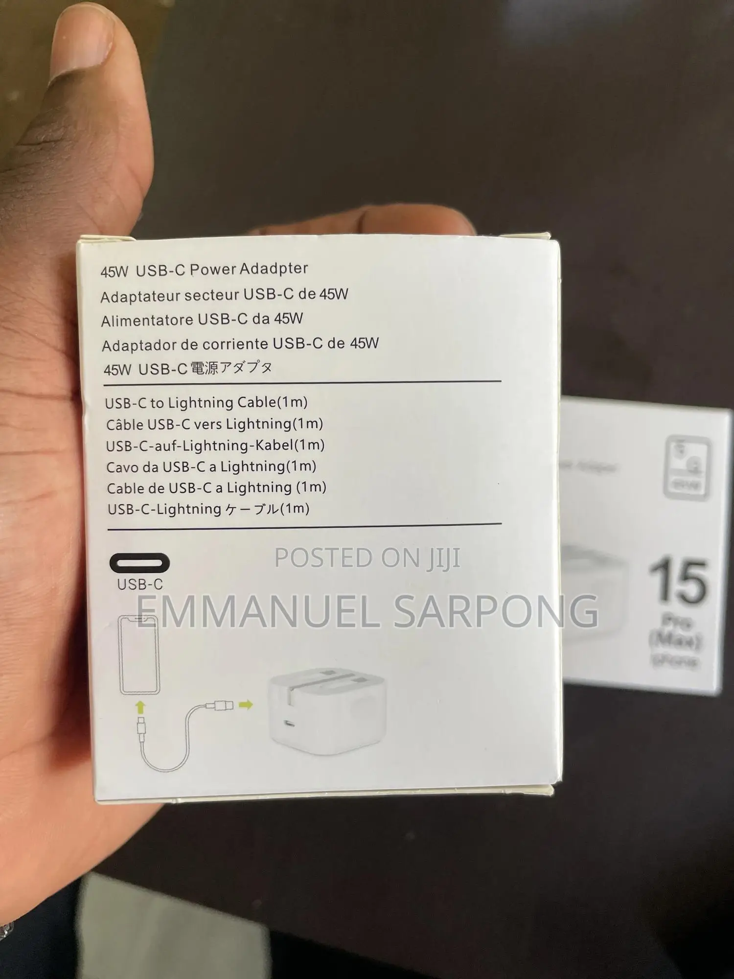 45w Usb-C Fast Charging Power Adapter