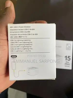 45w Usb-C Fast Charging Power Adapter