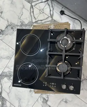 Shop Neat New Built-in Kenwood 2 Gas 2 Electric 60cm Black Hob