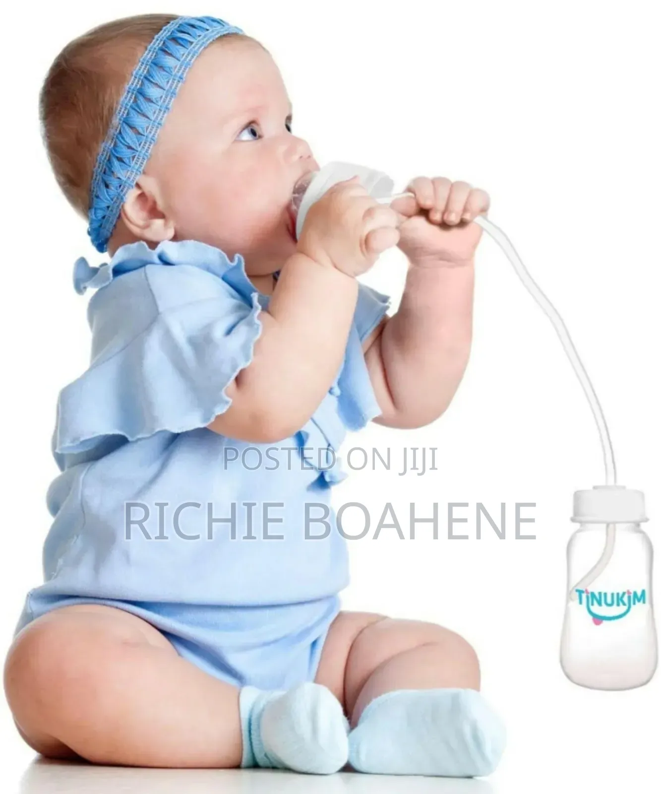 Hand-Free Baby Feeding Easy Bottle
