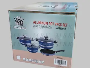 Aluminum Pot 7 PCS Durable Set