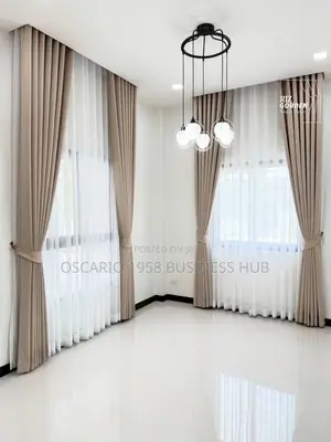 Whispering Willow Custom Modern Window Curtain