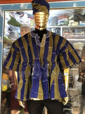 Shop Original Authentic Ghanaian Batakari Smock Today| Tryahu Price