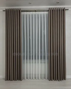Eclectic Aura Custom Design Modern Window Curtain