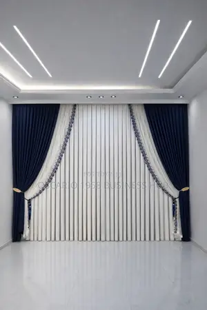 Serene Spaces Modern Customswindow Curtain