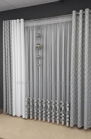 Timeless Twists Modern Design Window Curtain Available